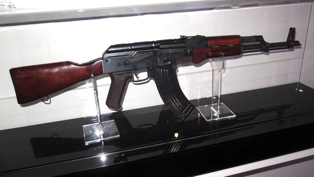 <strong>War relics:</strong>  The Patpong Museum's displays highlight the road's unofficial ties to the US Central Intelligence Agency's deadly activities in Laos during the US-Vietnam War in the 1960s until 1974. A Kalashnikov, also known as an AK-47, was the preferred assault rifle of communist troops in Laos, Cambodia and Vietnam during their wars against America.