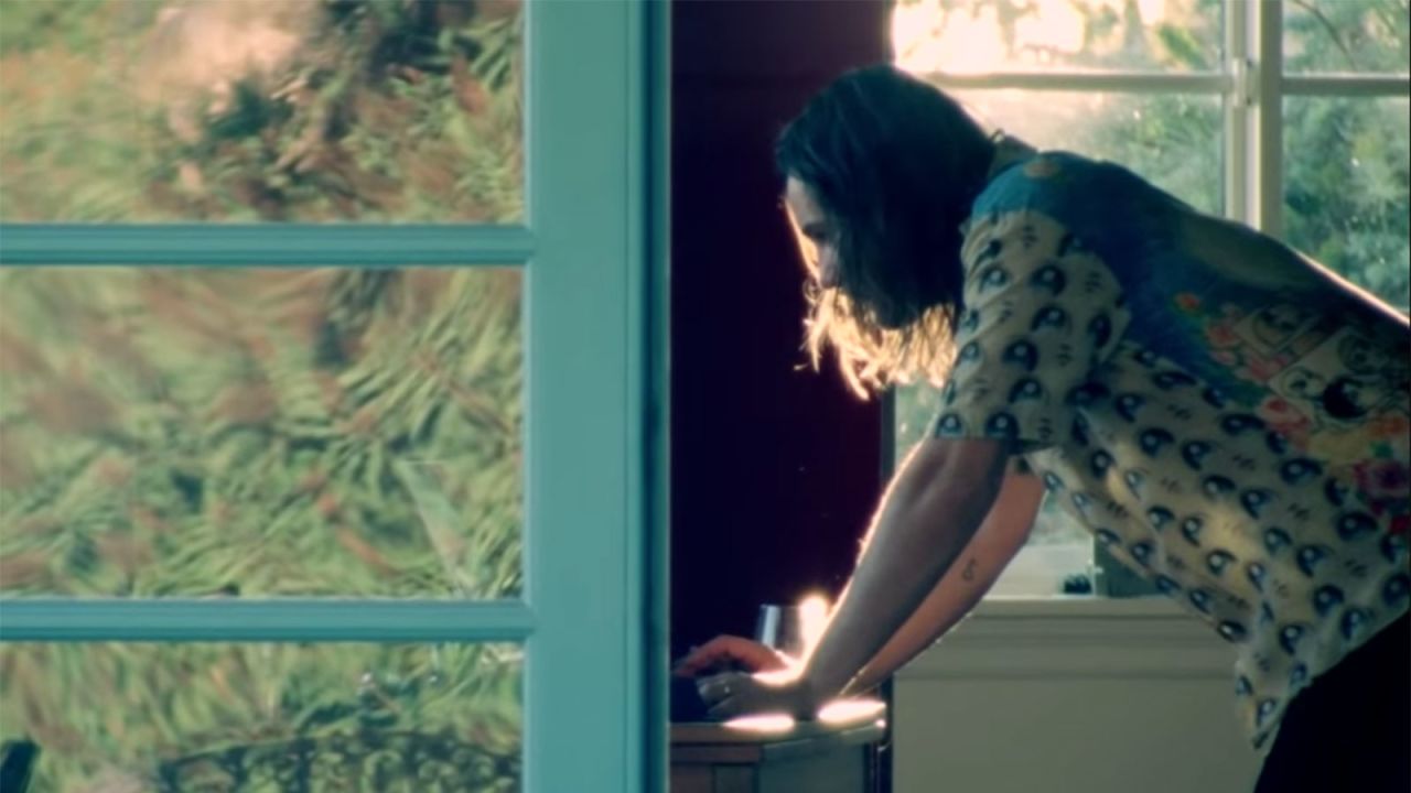 A screenshot from Tame Impala's video offering fans a sneak peek of the band's new album.