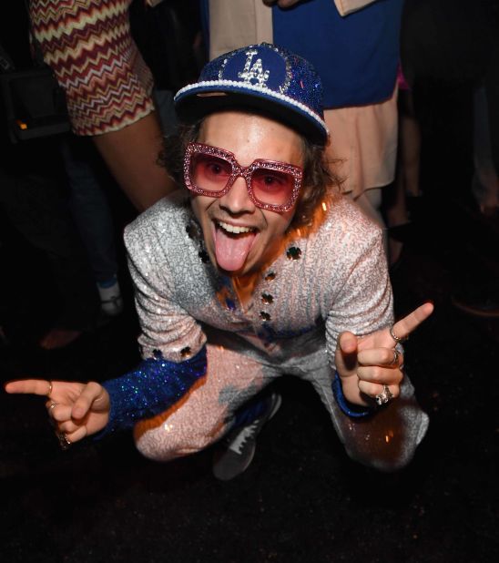 Last year, Harry Styles pulled off an Elton John tribute at the Casamigos Halloween Party.
