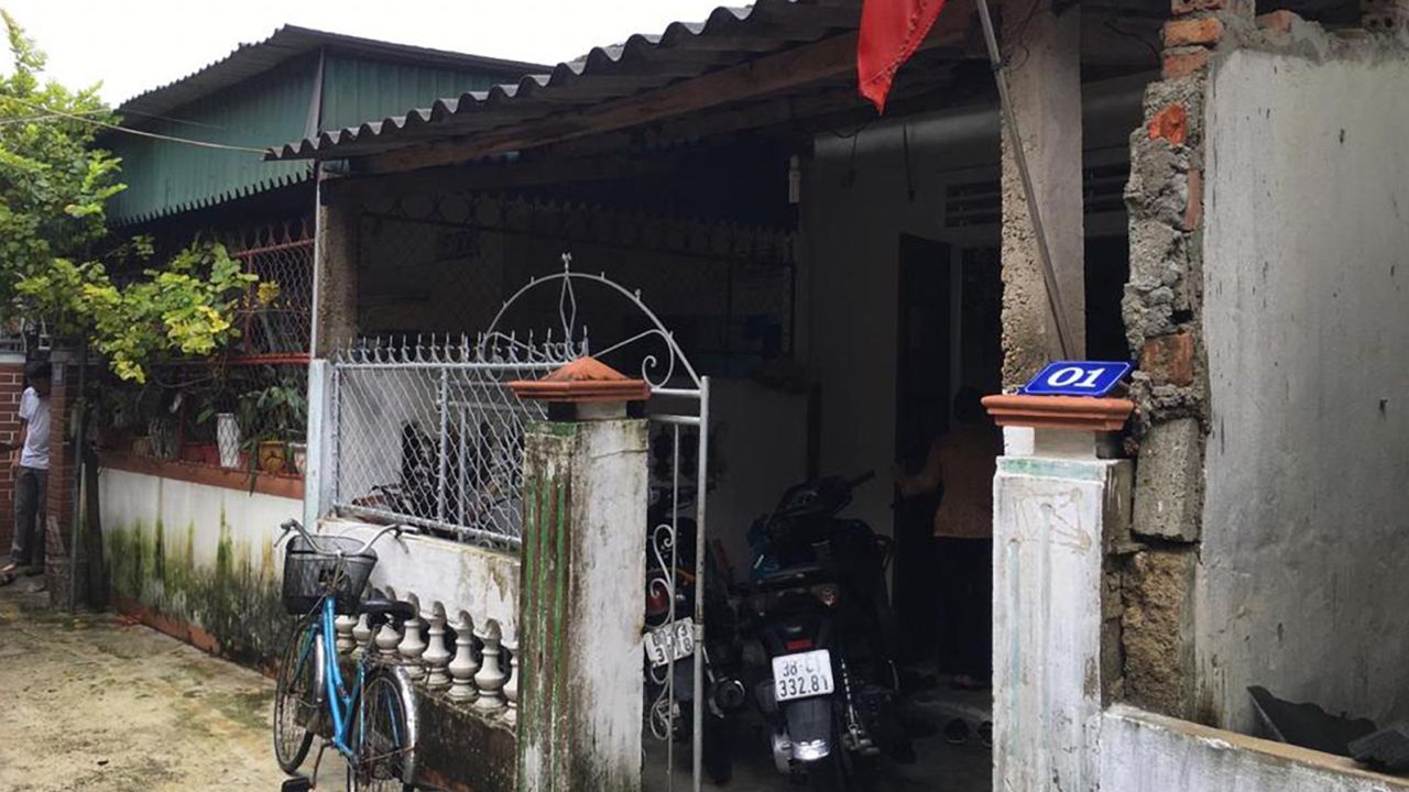 Nguyen Thi Phong and Pham Van Thin's home in Vietnam's Ha Tinh province.