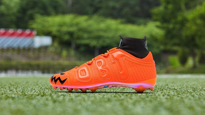 Neon cleats on sale