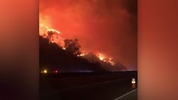 getty wildfire freeway