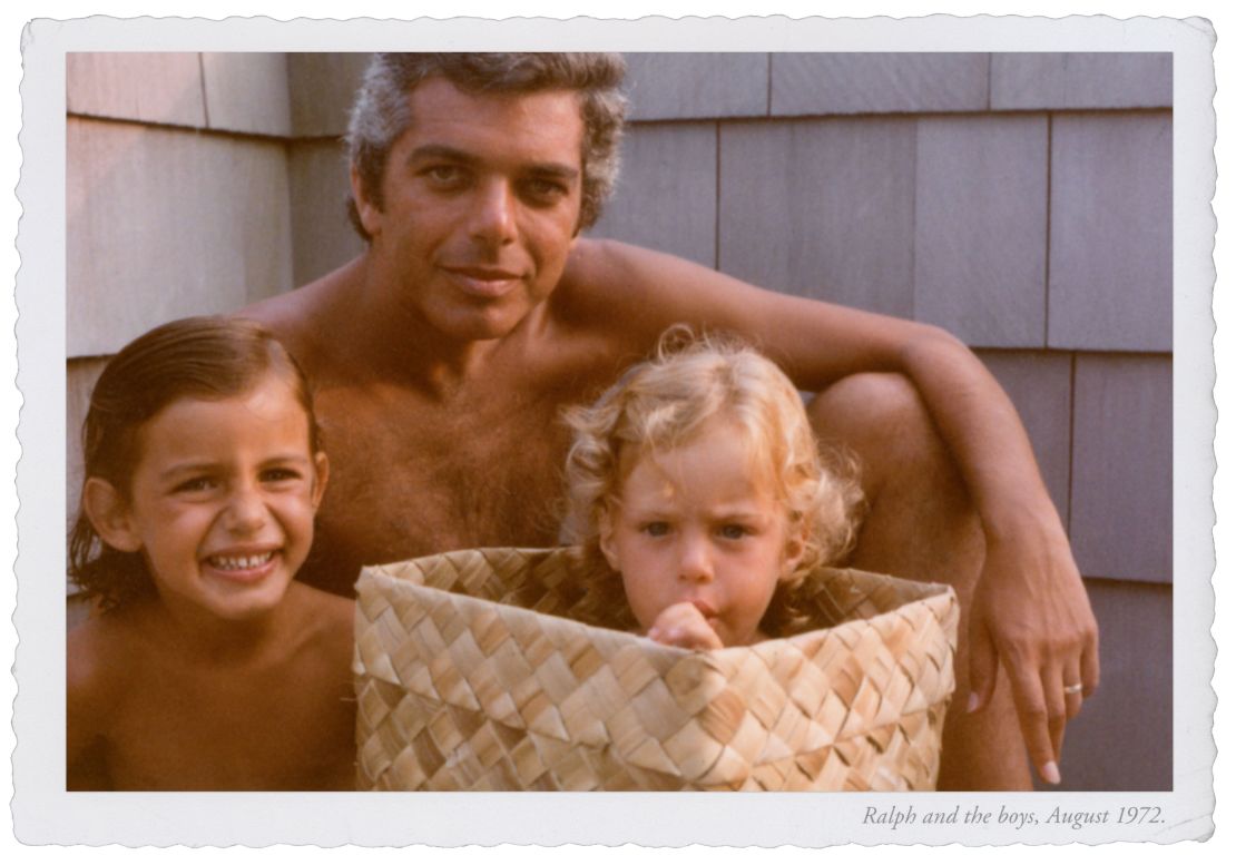 The documentary shows Ralph Lauren as not just a visionary business man, but also a dedicated and present father.
