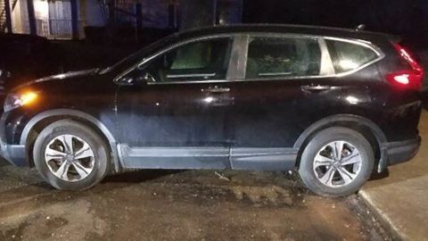 Blanchard's SUV was found damaged Friday at an apartment complex in Montgomery.