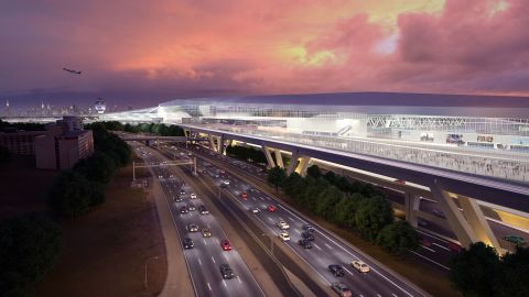 LGA's Delta terminal is only one part of an $8 billion renovation that's pushing the entire airport closer to Grand Central Parkway. 
