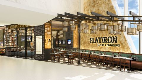Chefs Jess Shadbolt and Clare de Boer of Soho's King Restaurant consulted on Flatiron Tavern & Provisions' menu of burgers, fish and chops -- one of many new eateries in LGA's new Delta terminal.
