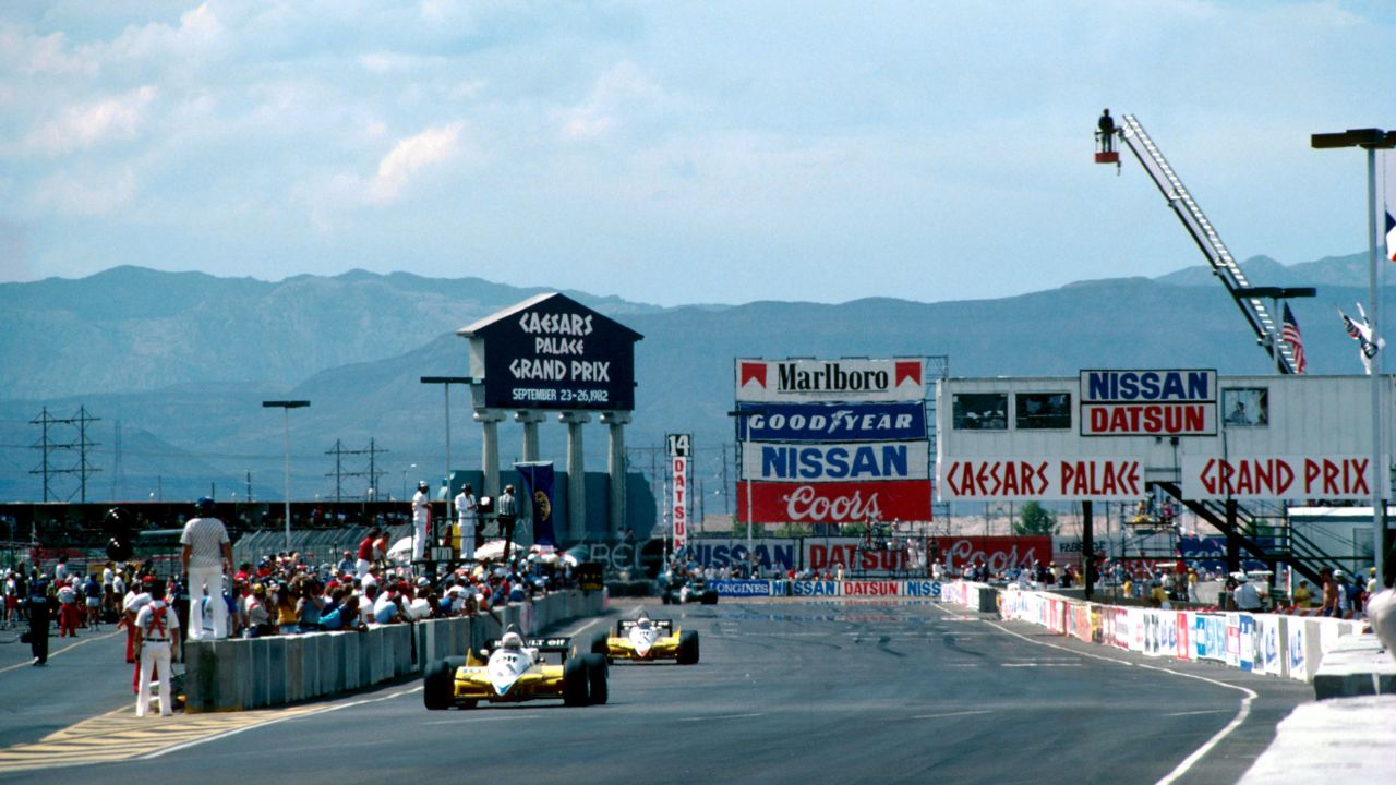 In 1981 and 1982, the Caesars Palace Grand Prix graced the Formula One calendar.