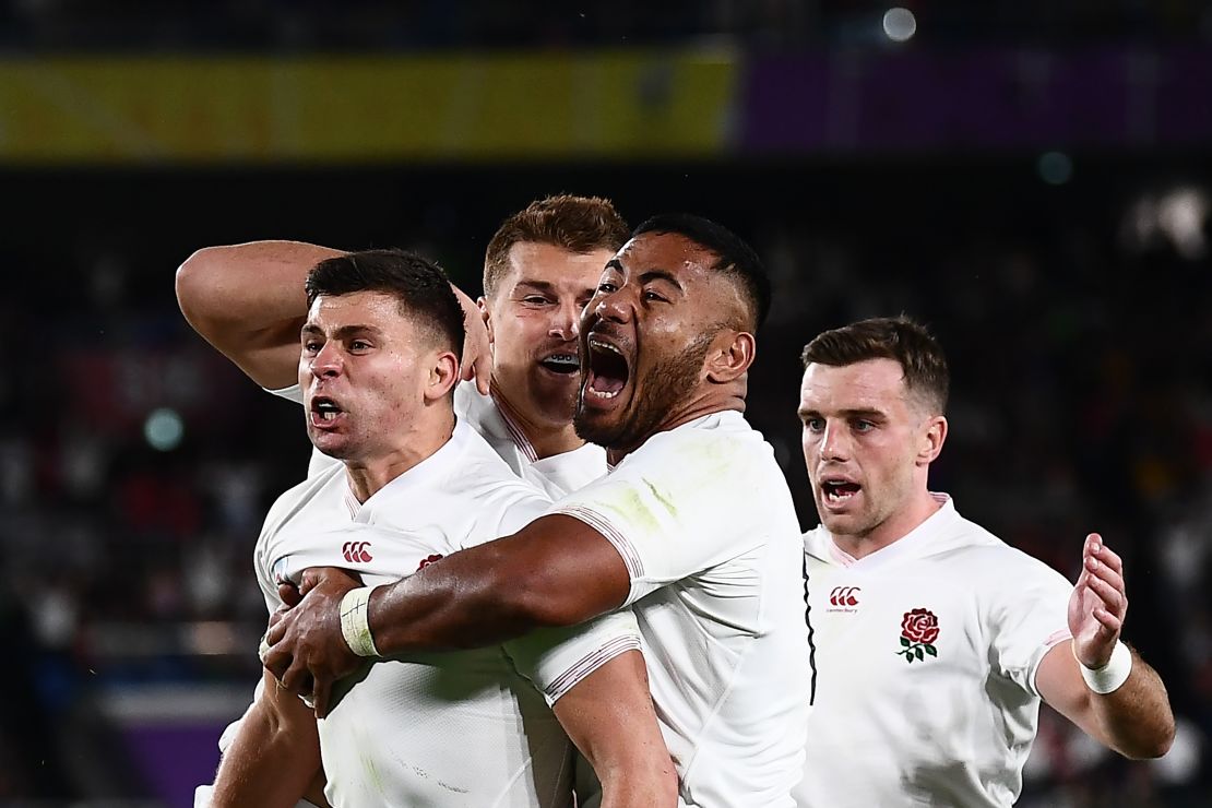 England's young team dominated the semi-final against New Zealand and will compete in the Rugby World Cup final on Saturday.