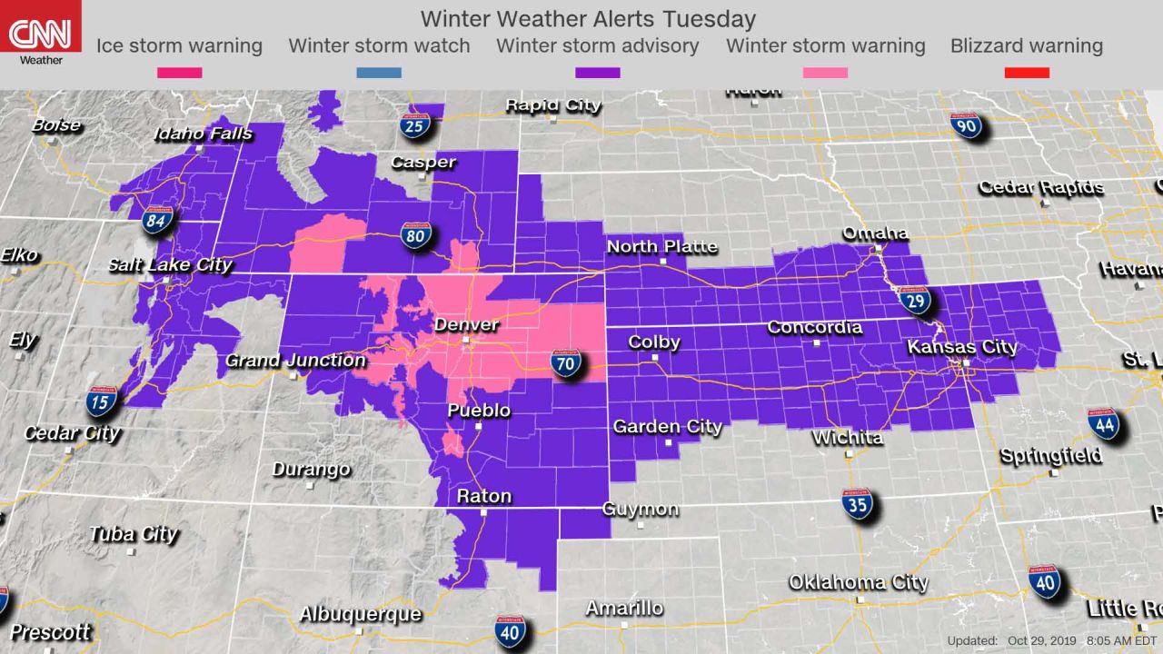 weather gfx Winter Weather Alerts Tuesday Oct 29