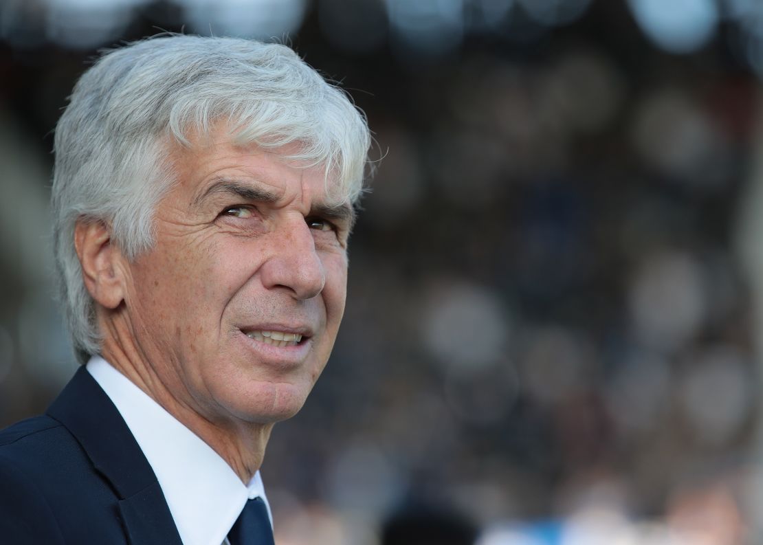  Atalanta coach Gian Piero Gasperin led his side into the 2019 Champions League for the first time in its history.