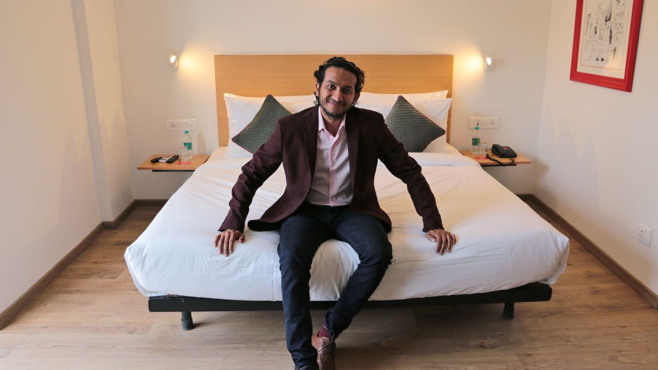 Ritesh Agarwal launched the business that became OYO in 2013, when he was 19. It has become India's biggest hotel chain. 