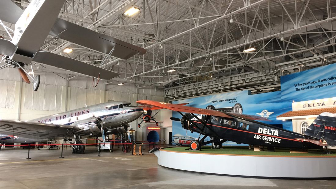 <strong>Delta Flight Museum, Atlanta:</strong> Remarkably, the preservation of many of these aircraft was made possible through voluntary contributions from Delta's staff.