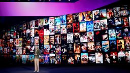 Ann Sarnoff, Chair & Chief Executive Officer of Warner Brothers, speaks onstage at HBO Max WarnerMedia Investor Day Presentation at Warner Bros. Studios on October 29, 2019 in Burbank, California. (Photo by Presley Ann/Getty Images for WarnerMedia)