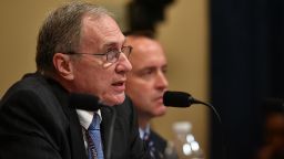 Russell Travers, Acting Director of the National Counterterrorism Center testifies before the House Homeland Security Committee on global terrorism and threats to the homeland in the Cannon House Office Building on Capitol Hill in Washington, DC on October 30, 2019. 