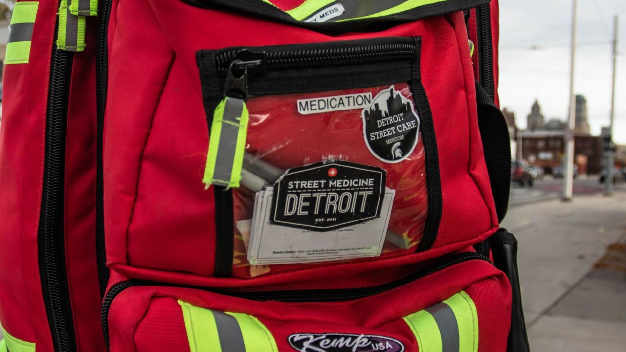 Street Medicine Detroit and Detroit Street Care are two programs that work closely together in providing care for the city's homeless.