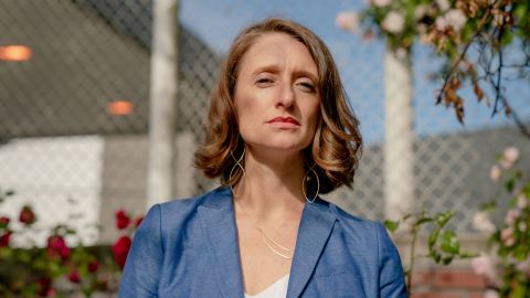 Natasha Lamb, managing partner of the investment fund Arjuna Capital, uses shareholder proposals to push for gender equity. (Jovelle Tamayo for CNN)
