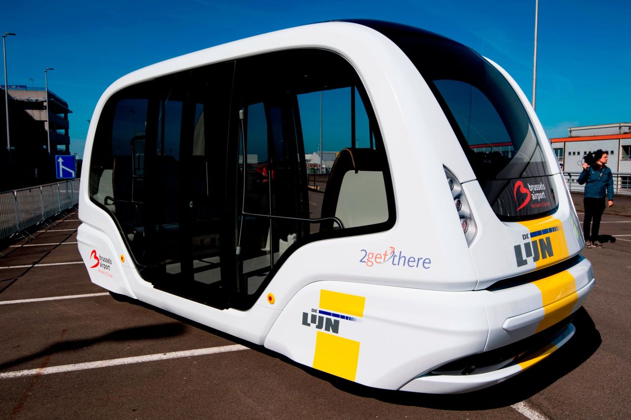 Also a finalist was Dutch company 2getthere, whose vehicles include the Brussels Airport Autonomous Shuttle. 
