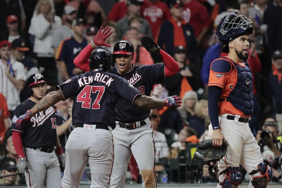 World Series: Nationals beat Astros in Game 1 behind Max