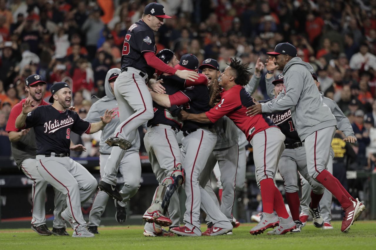 One of my favorite photos from the 2019 World Series run. Congrats