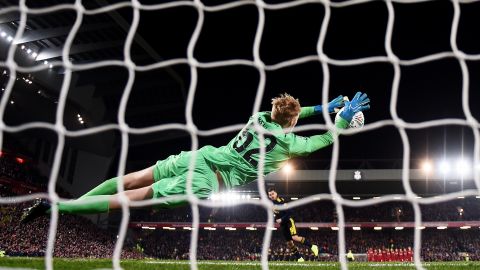 Caoimhin Kelleher starred in the penalty shootout as Liverpool beat Arsenal in the Carabao Cup.