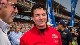 INDIANAPOLIS, IN - MAY 24: Papa John's founder and CEO John Schnatter attends the Indy 500 on May 23, 2015 in Indianapolis, Indiana. (Photo by Michael Hickey/Getty Images)