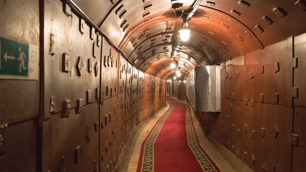 This nuclear bunker in Moscow was part of the Soviet Air Force's long-range nuclear bomber strikes division.