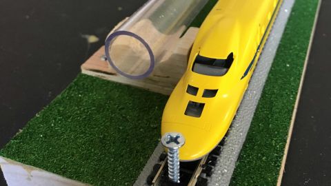 Caroline Crouchley has designed an innovative Hyperloop train concept.