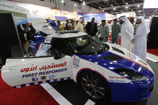 The ambulance service introduced a customized Lotus Evora in 2014, billed as the "fastest ambulance in the world," capable of exceeding 185 mph. <br />