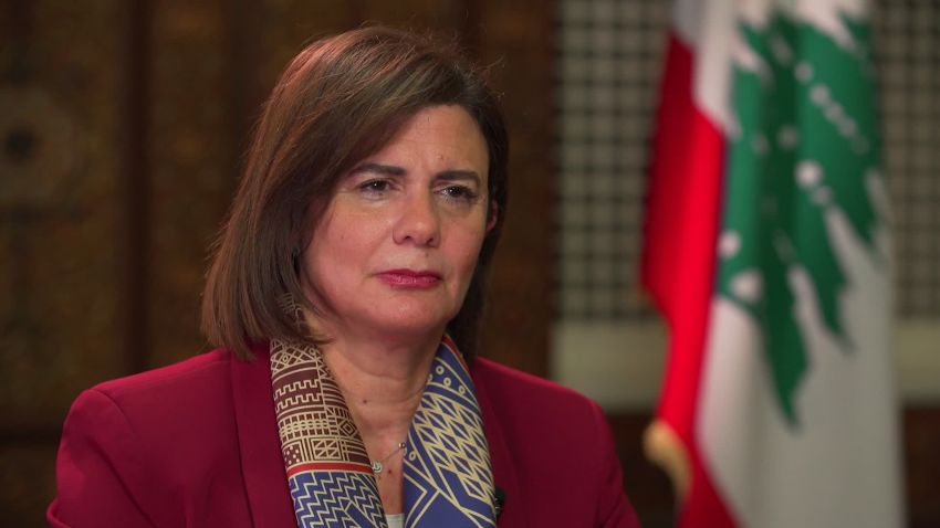 Lebanese Interior Minister Raya Haffar El Hassan