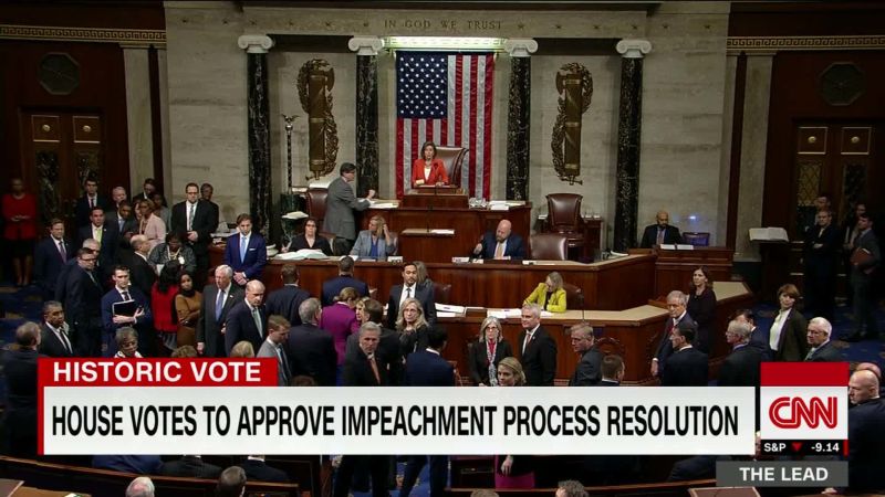 House Votes To Approve Impeachment Process Resolution | CNN