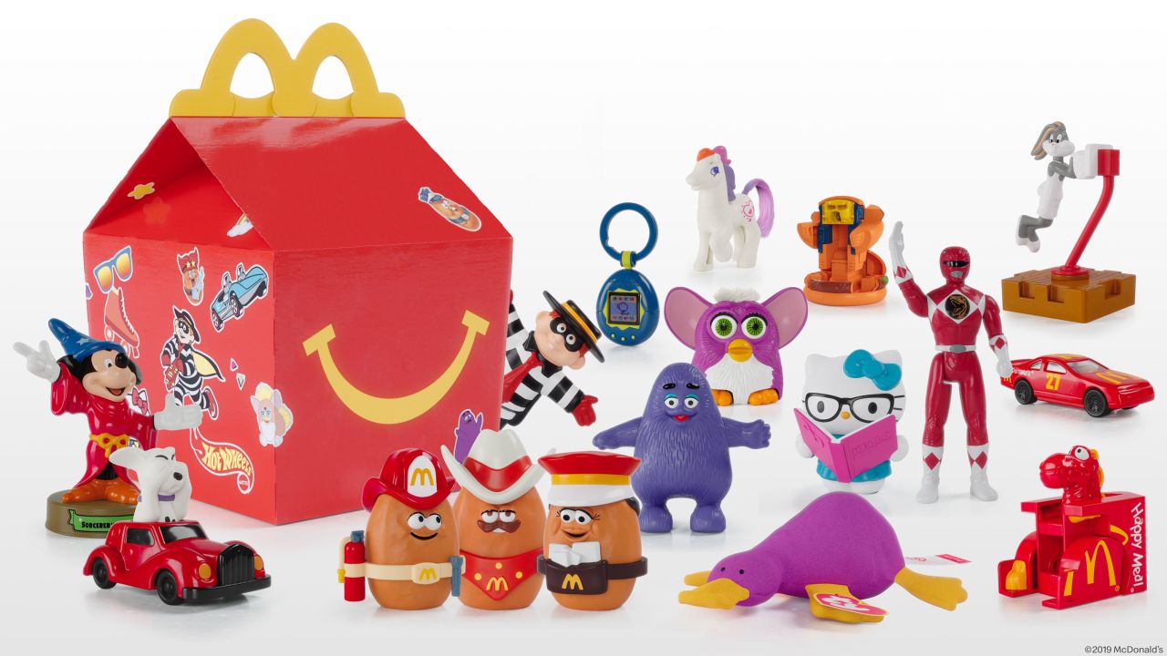 Some of the Happy Meal toys McDonald's is bringing back for a limited time.