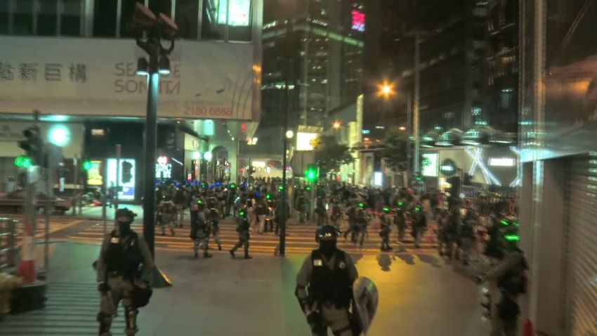 hong kong halloween protests