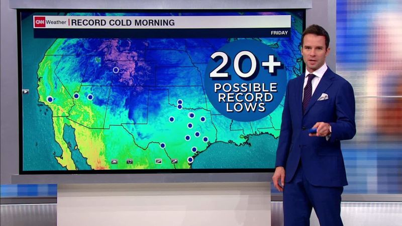 Freeze Warnings And Blustery Conditions As The Weekend Begins | CNN