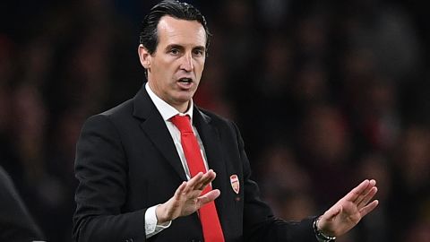Manager Unai Emery is under pressure at Arsenal after the club's recent performances. 