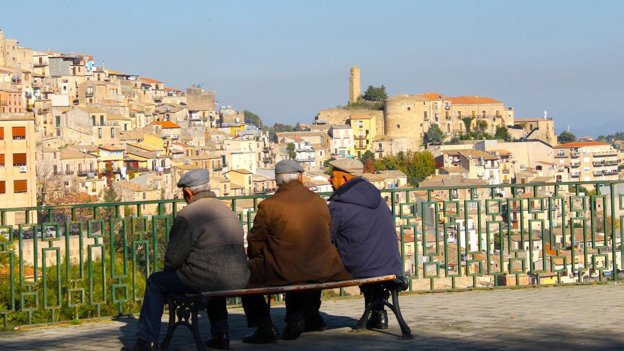 <strong>Local longevity:</strong> "Each year four to five over-100 birthdays are celebrated and there's this one old guy who every day, after lunch, hops on his Vespa and tours the hills," says local reporter Francesco Lopresti. 