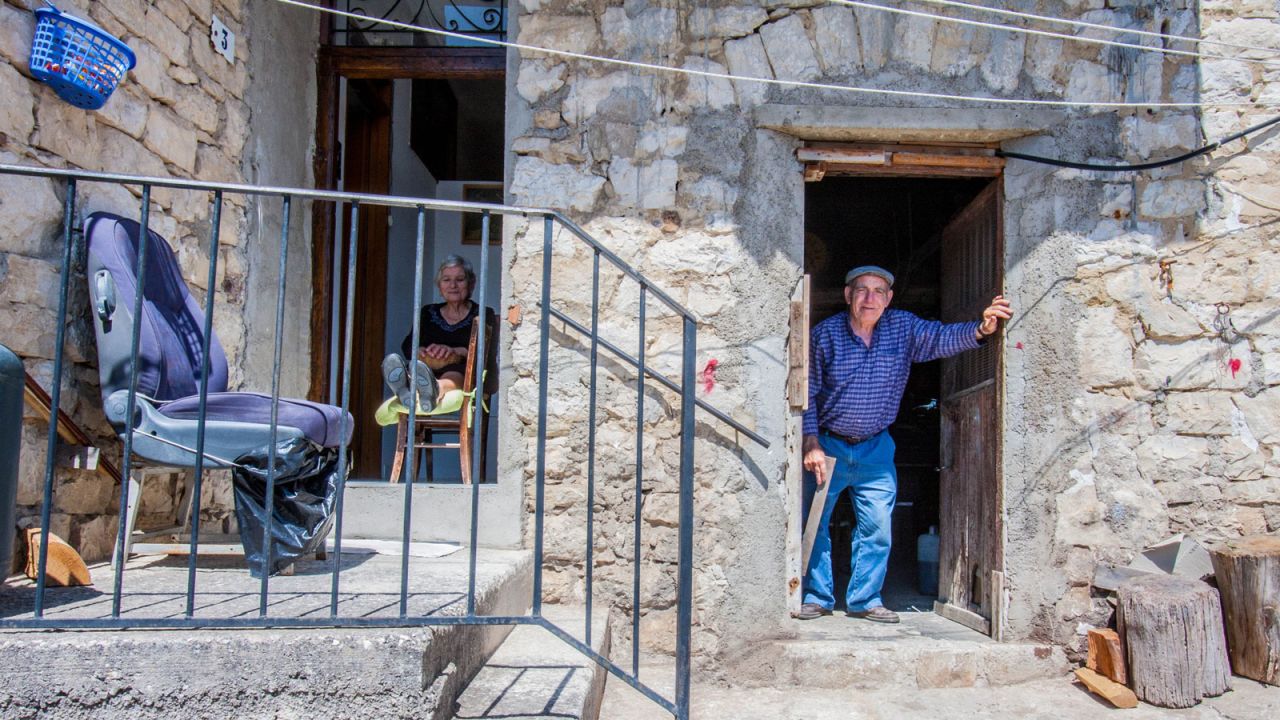 Locals say the town boasts Sicily's highest number of centenarians