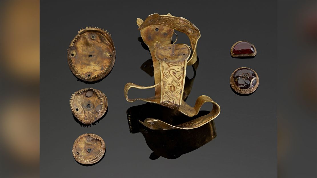 The collection of battle treasure was found by a metal detectorist in 2009.