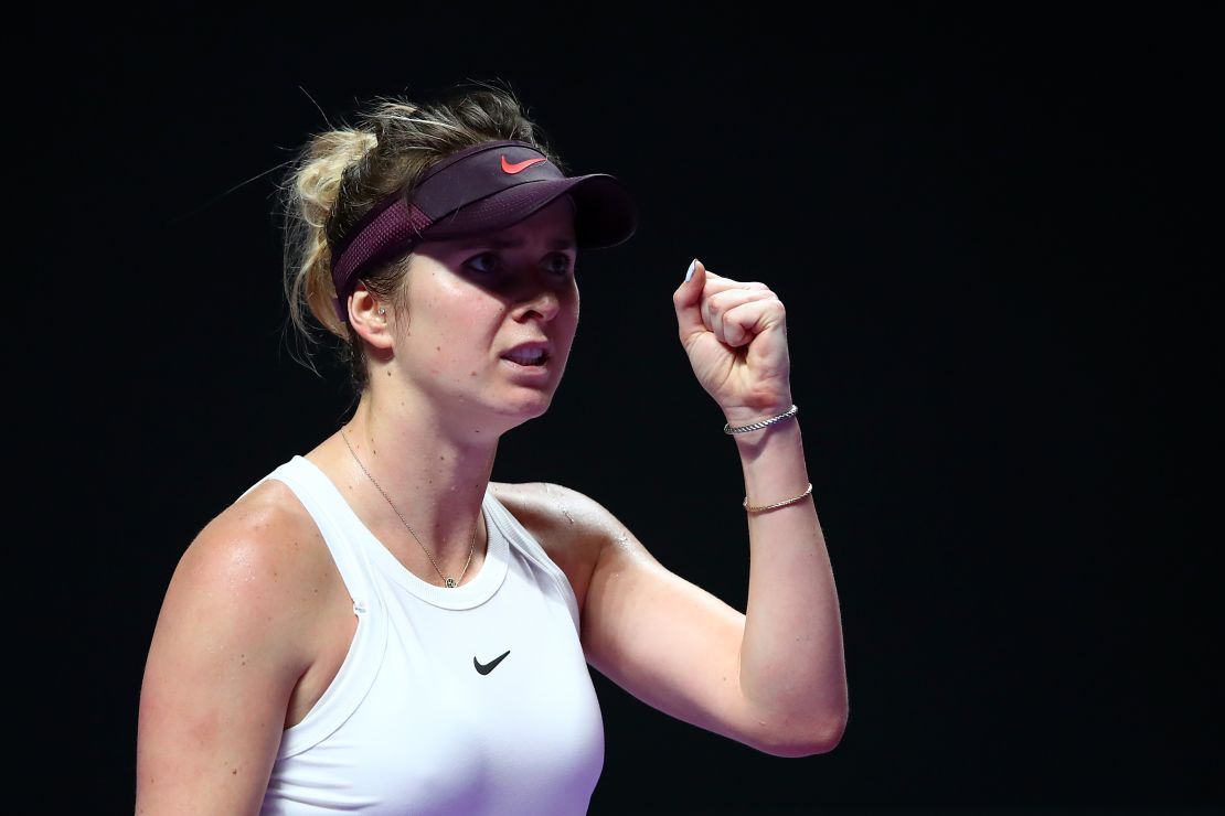 Elina Svitolina made a dogged defense of her crown but had now answer to Barty's all-round brilliance in the final in Shenzhen. 