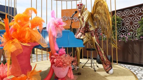 An exclusive facility for Melbourne Carnival week is The Bird Bath Bar.