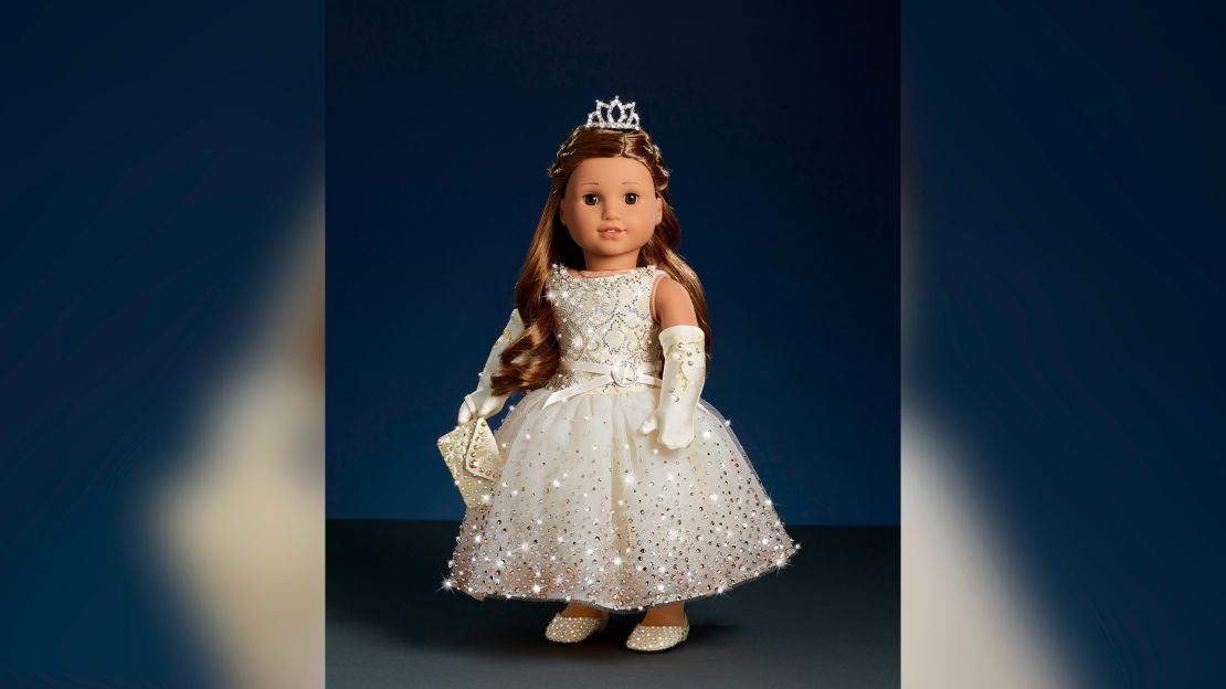 American Girl's holiday doll costs $5,000 and is covered in Swarovski  crystals