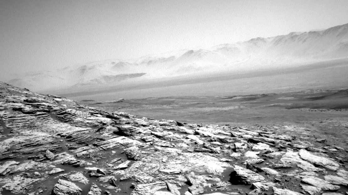 NASA's Mars rover Curiosity took this image on November 1.