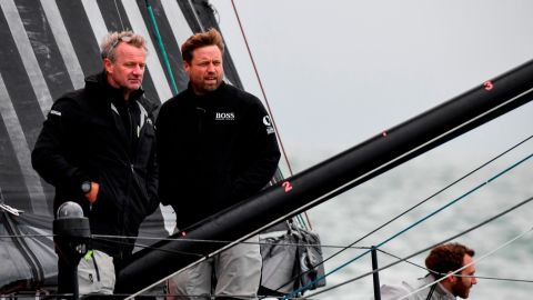Thomson (right) and McDonald are vastly experienced ocean racers.