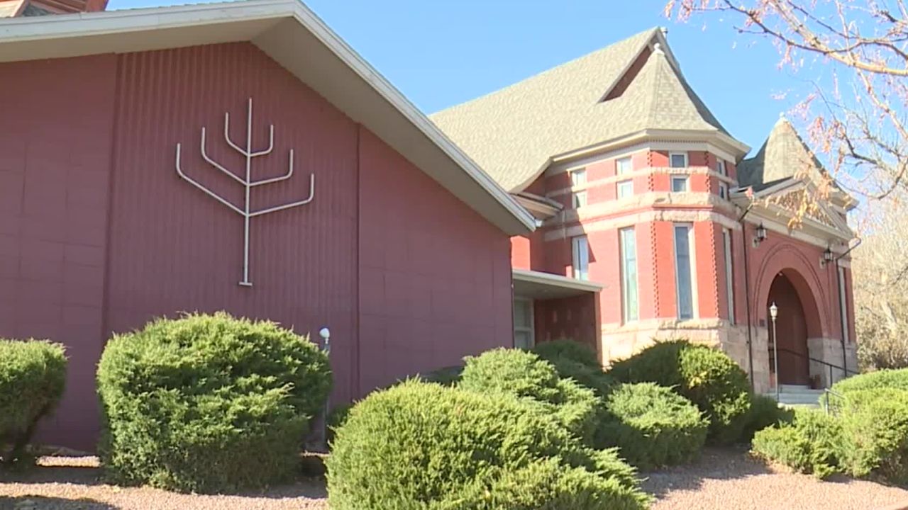 Temple Emanuel in Pueblo, Colorado, was allegedly the object of a bomb plot.
