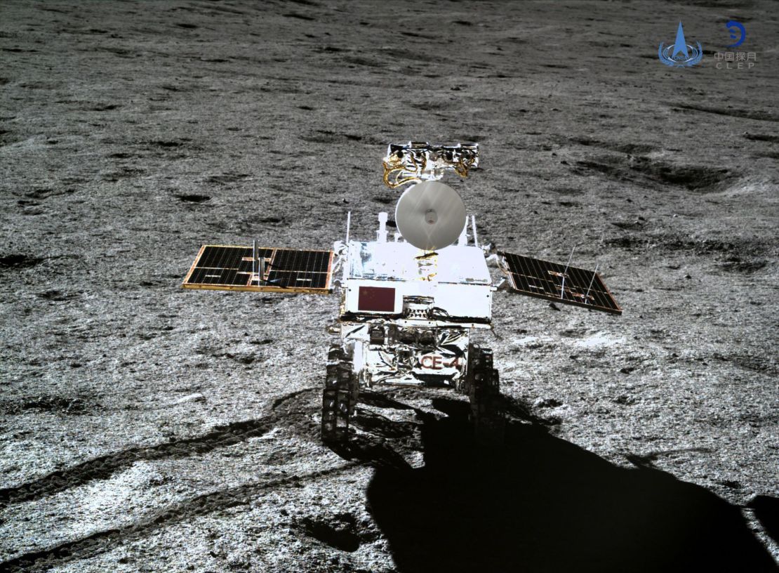 China's Yutu-2 moon rover is currently exploring the lunar surface.