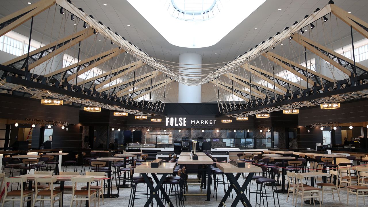 Chef John Folse is opening Folse Market at the airport. 