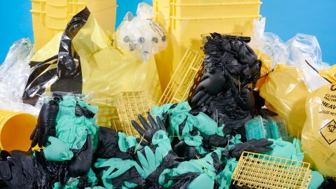 "There was a time when we were doing really advanced science without using plastics. And it's not to say that all of the science that we do now can be done without plastics. But there is science that we were doing back then, and that we're still doing now, that could be done without plastics," says Lucy Gilliam.