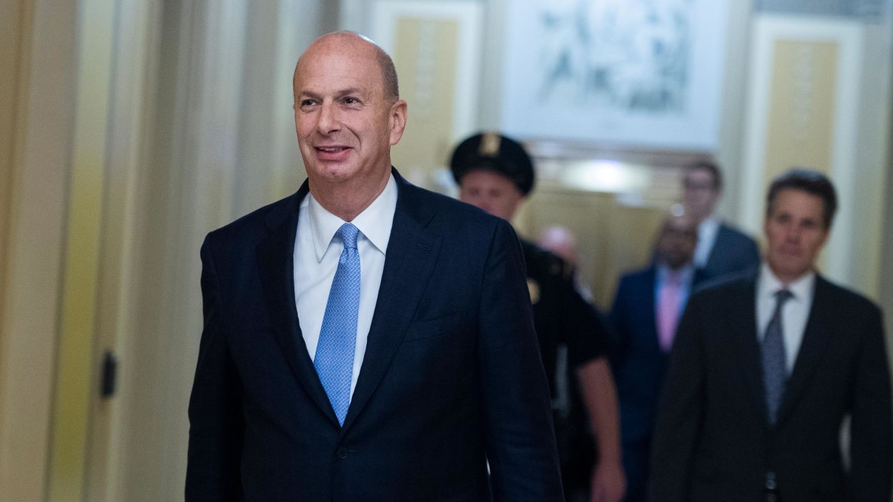 Gordon Sondland, US ambassador to the European Union, arrives to the Capitol for his deposition as part of the House's impeachment inquiry on October 17.