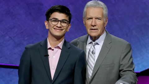 Gupta won the 2019 "Jeopardy!" teen tournament in June. He said Trebek is someone he's always looked up to.