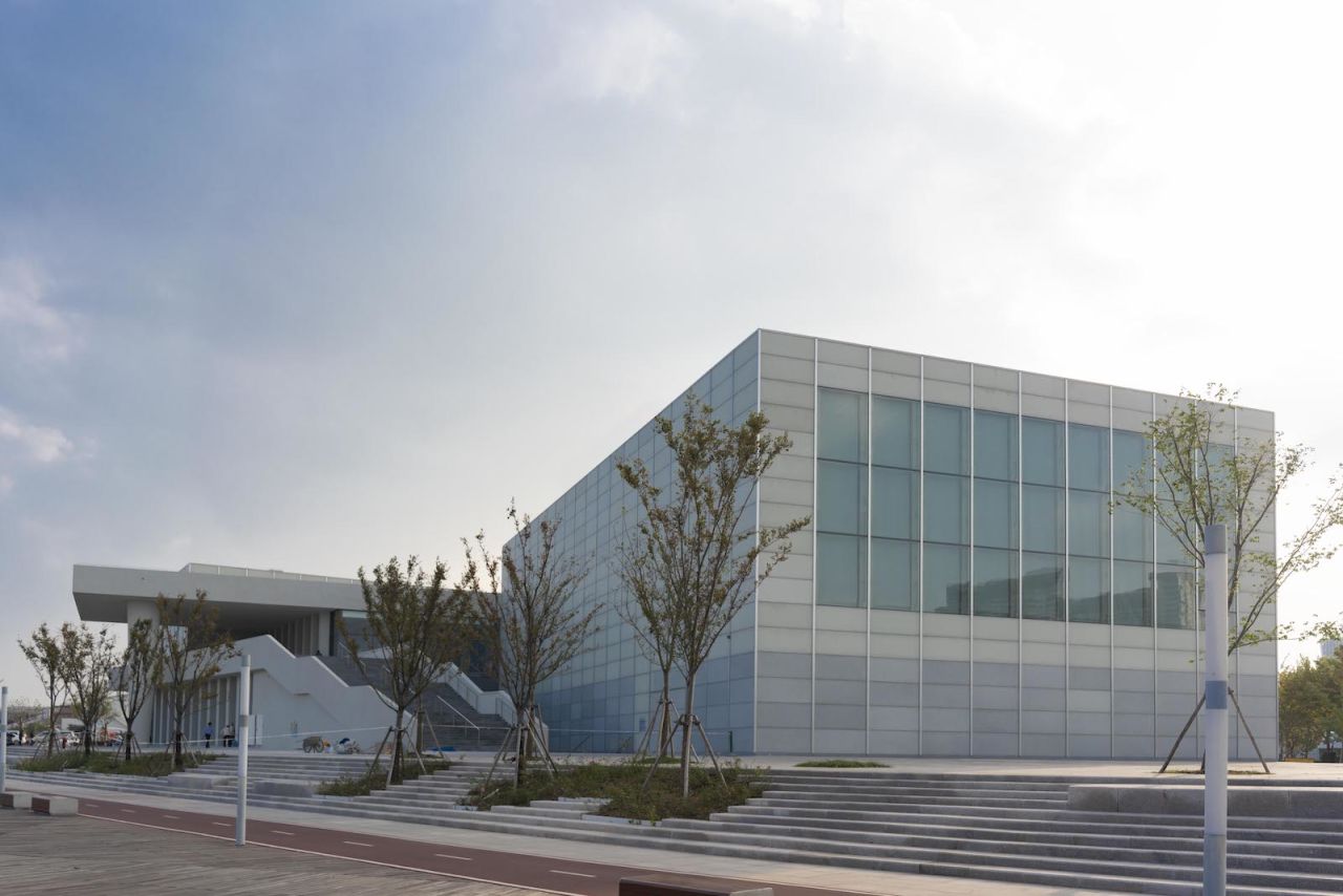 The new museum is located in Shanghai's Xuhui district.