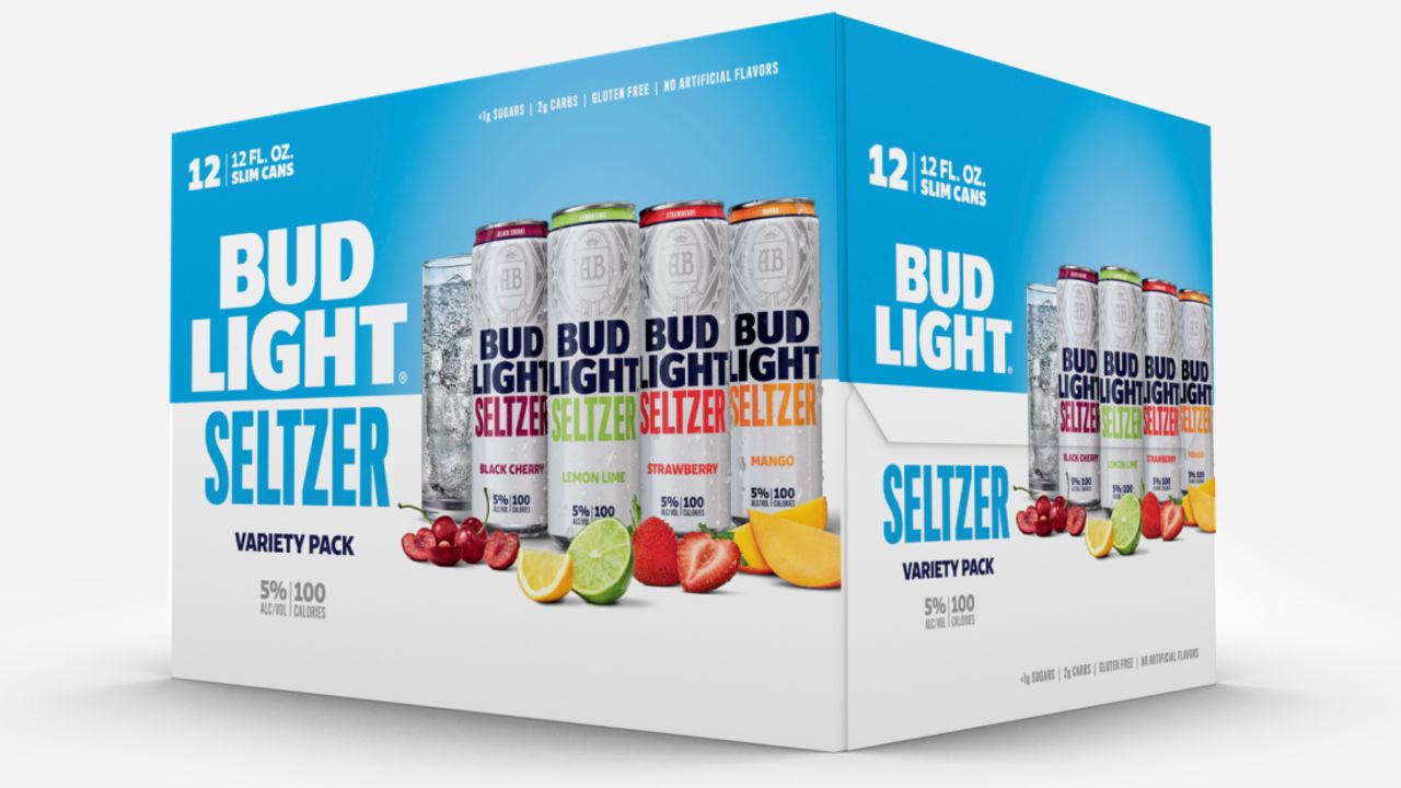 Bud Light Seltzer comes in a variety of flavors.